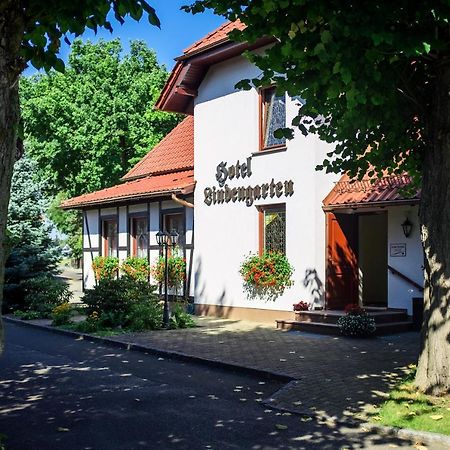 Hotel & Restaurant Lindengarten Lübben Exterior foto