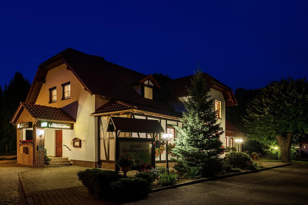 Hotel & Restaurant Lindengarten Lübben Exterior foto