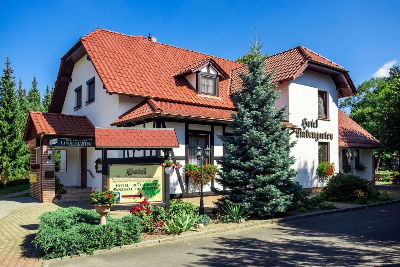 Hotel & Restaurant Lindengarten Lübben Exterior foto